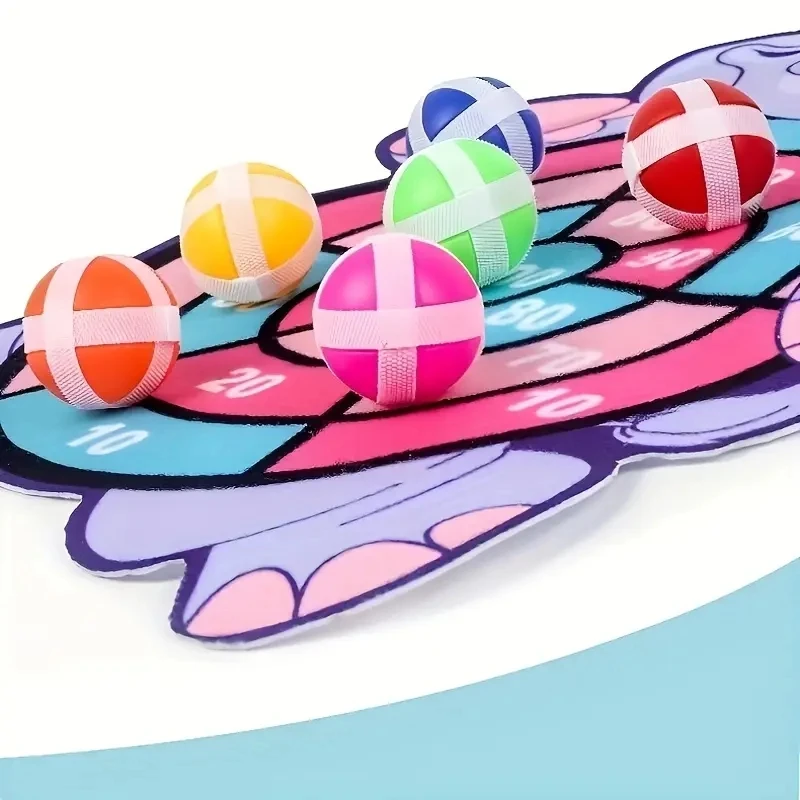 Kinderen kleverige bal dartbord olifant thema is een leuk speelgoed dat kinderen van liefde, geschikt voor binnen en buiten interactief ga