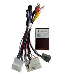 Car 16 PIN Android Radio Power Cable Adapter With Canbus Box NS-SS-04A For Nissan Qashqai X-TRAIL Kick NP300 Rouge Navara Micra