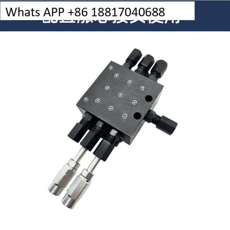 SSV الموزع شاحنة المضخة رصف صمام كتلة زبدة الموزع صمام توزيع الشحوم JPQ التقدمي #3