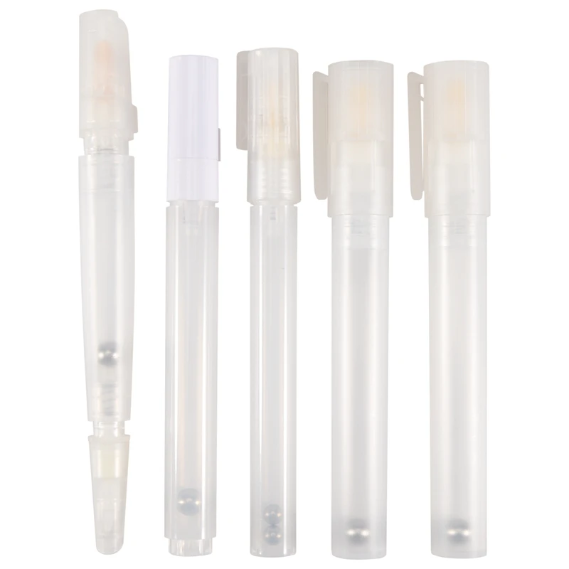 

5Pcs Empty Refill Paint Markers Blank Refillable Paint Pens Hot Sale in Stock