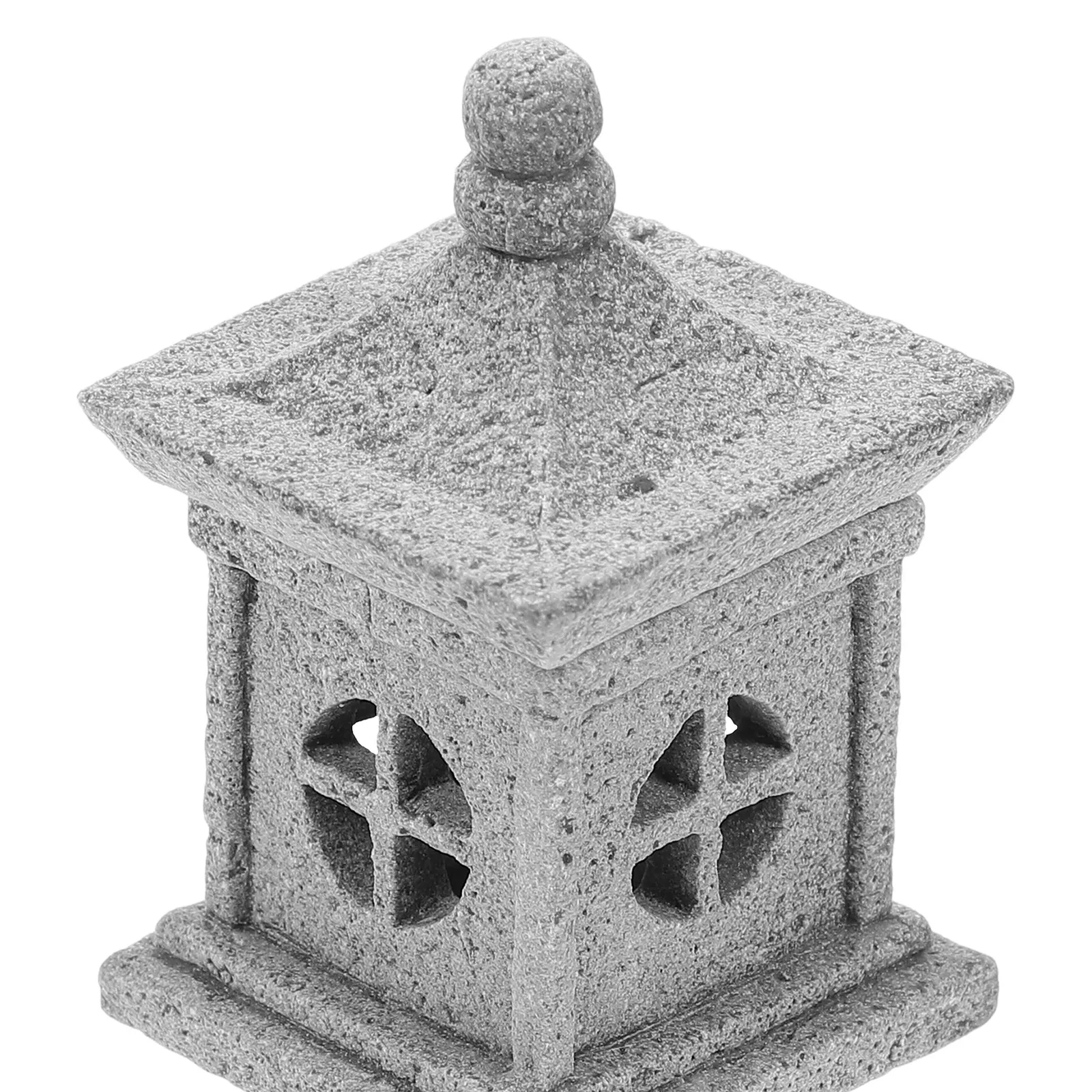 Mini Stone Lantern Pavilion Hi - Mini Bonsai Zen Garden review and price