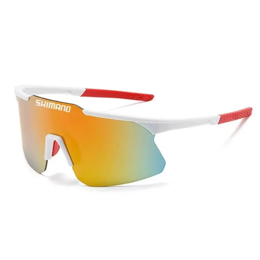 Shimano Men\'s and Women\'s Outdoor Sports Cycling Driving Travel Sunglasses Can Be Equipped with Glasses Cloth Box