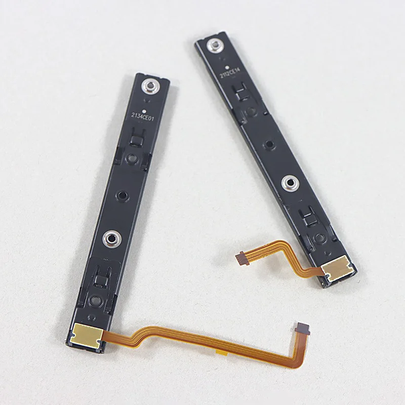 1PC For NS Switch Host L R Side Slide Rail Left Right Slide Bar Slider Railway Slider Flex Cable Strip Middle Button Holder