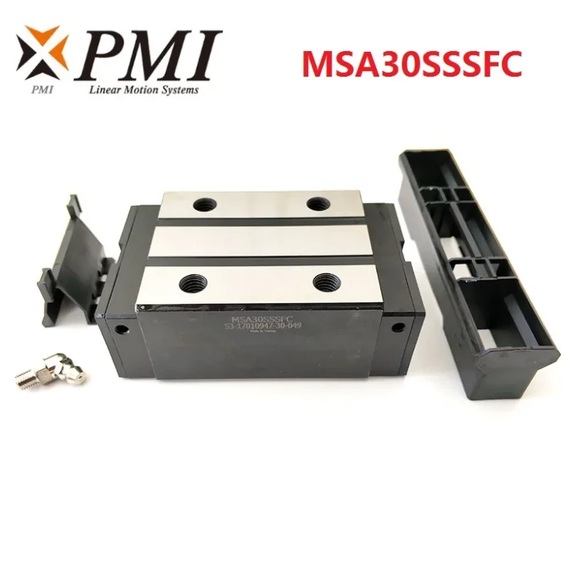 

Original Taiwan PMI MSA30S MSA30SSSFC N linear guideway slide block Carriage for CO2 laser machine CNC router MSA30S-N