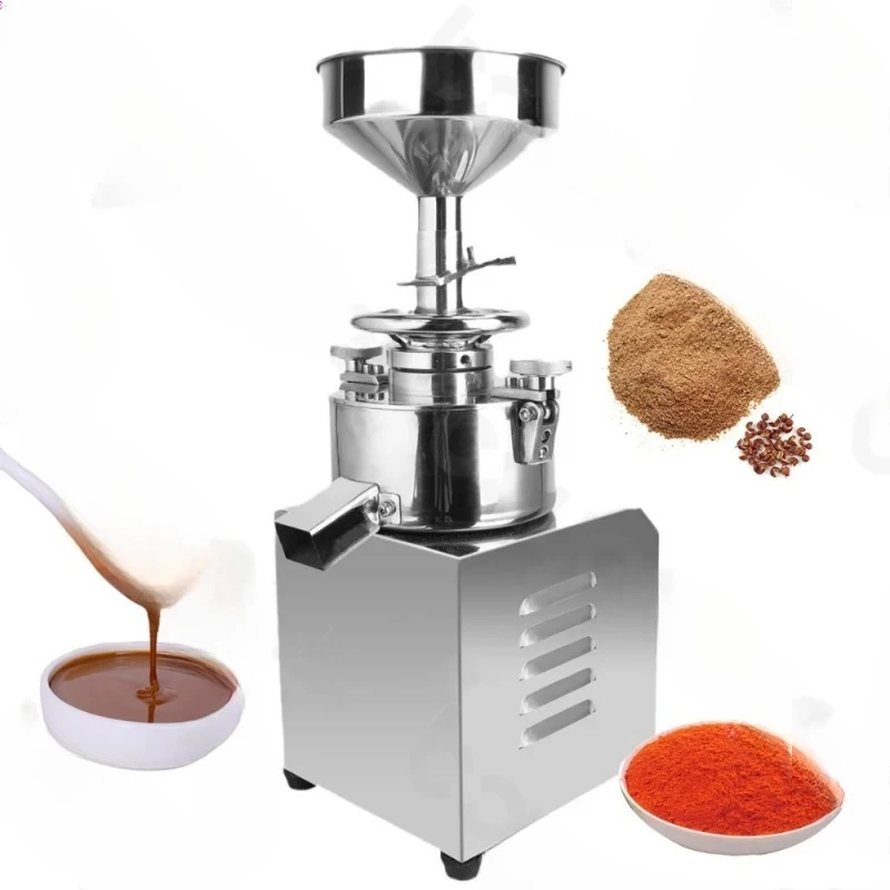 

Dry food wheat grinder corn peanut butter nut paste grinder bean flour mill