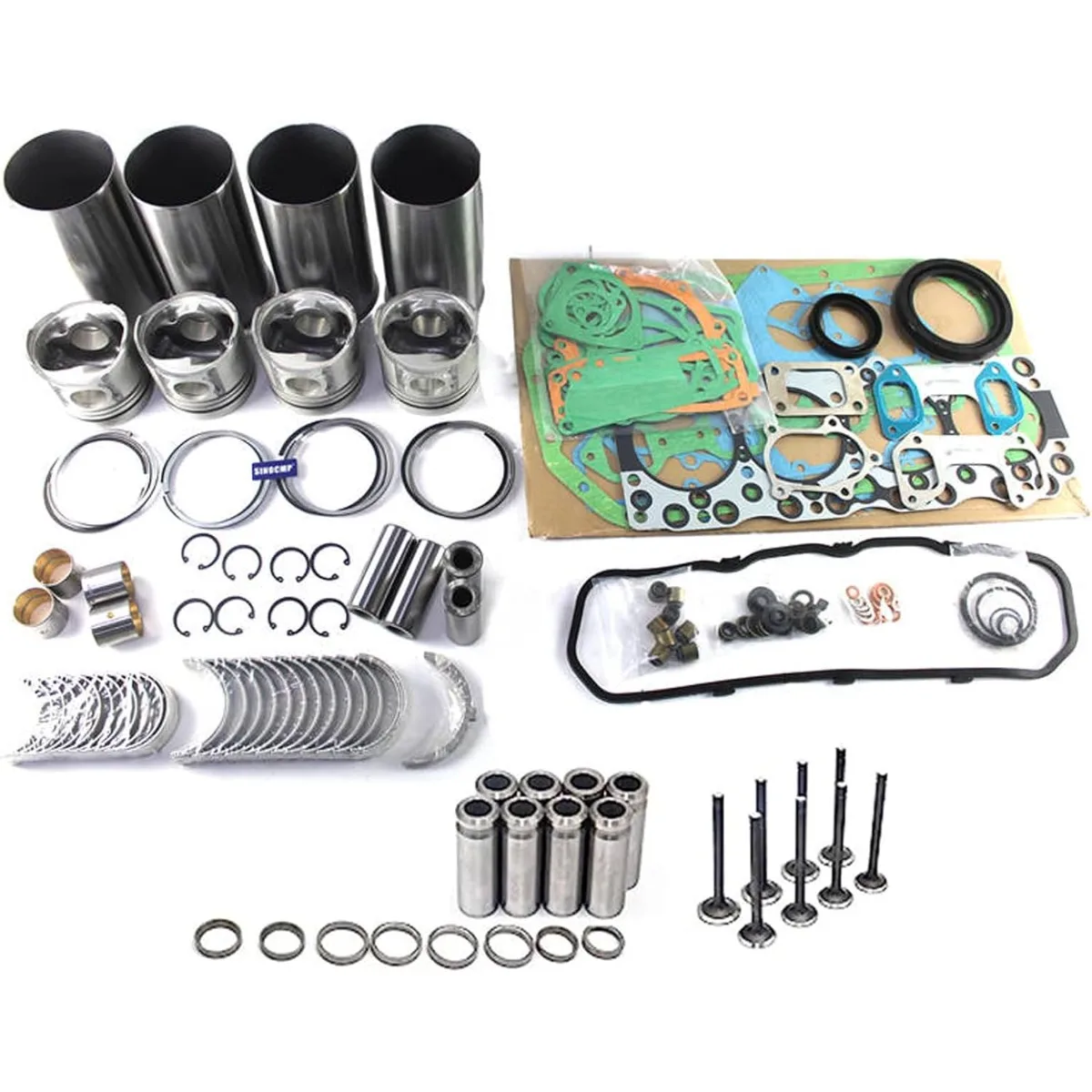 4BD2 4BD2T Engine Overhaul Rebuild Kit For Isuzu 4BD2 4BD2T Engine