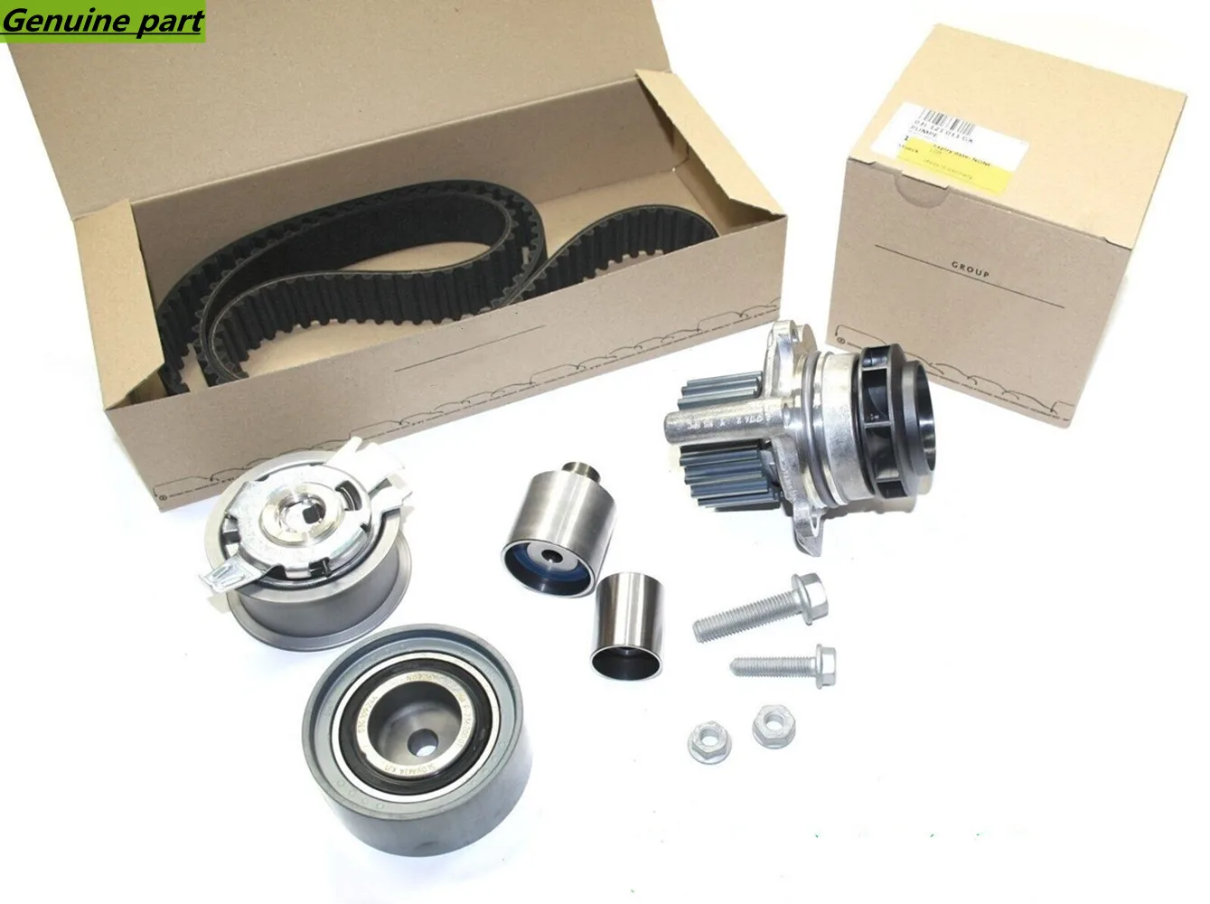 GENUINE NEW OEM For Volkswagen 03L198119F Timing Belt KIT & Water Pump For AUDI VW SKODA SEAT 1.6 2.0 TDI CAAD CFFD CAAC CAYB
