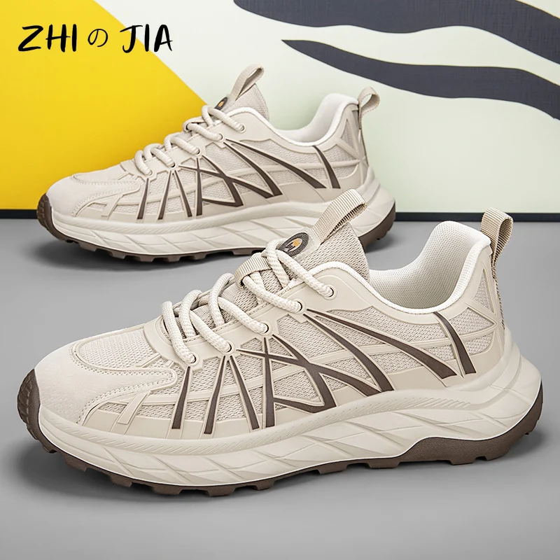 

Men's Lightweight Matching Shoes Fashionable Low Top Sneaker Spring and Autumn Mesh Breathable Sports Shoes