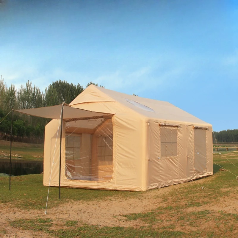 

New 13.86 square meters outdoor camping camping travel portable foldable free automatic inflatable tent