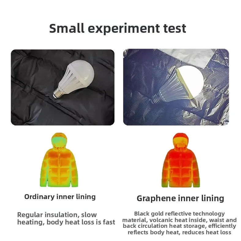 2025 خريف شتاء جديد Sle الرياضة في الهواء الطلق التنقل aphene يندبروف مقاوم للماء مقنعين القطن Jaet الشباب الوقوف صالح #2