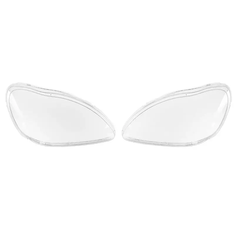 

AU16-1Pair Headlight Shell Lamp Shade Transparent Lens Cover For S-Class W220 1998-2005 Headlamp Dust Cover
