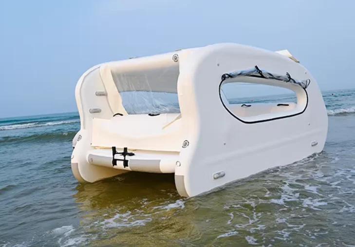 

Premium Inflatable Floating Cabana Set Stable River & Lake Leisure Equipment