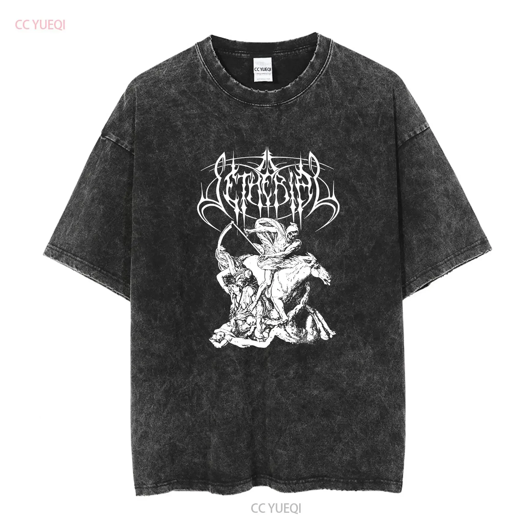 SETHERIAL Death Triumphant T Shirt Black Fullsize S 5XL vintage Washed graphic Casual Versatile Unisex fashion Stylish