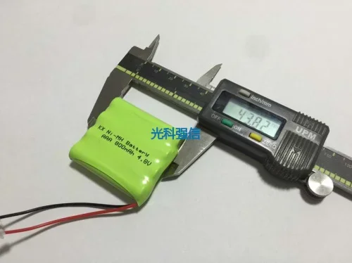 Новый горячий подлинный аккумулятор 4,8 В AAA 800 мАч Ni MH, печатная плата NI-MH, медицинское оборудование, игрушки, литий-ионный аккумулятор