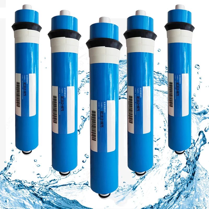 

75/100/125/150/400GPD Home Kitchen Reverse Osmosis RO Membrane Replacement Water System Filter Purifier Water Drinking Treatment