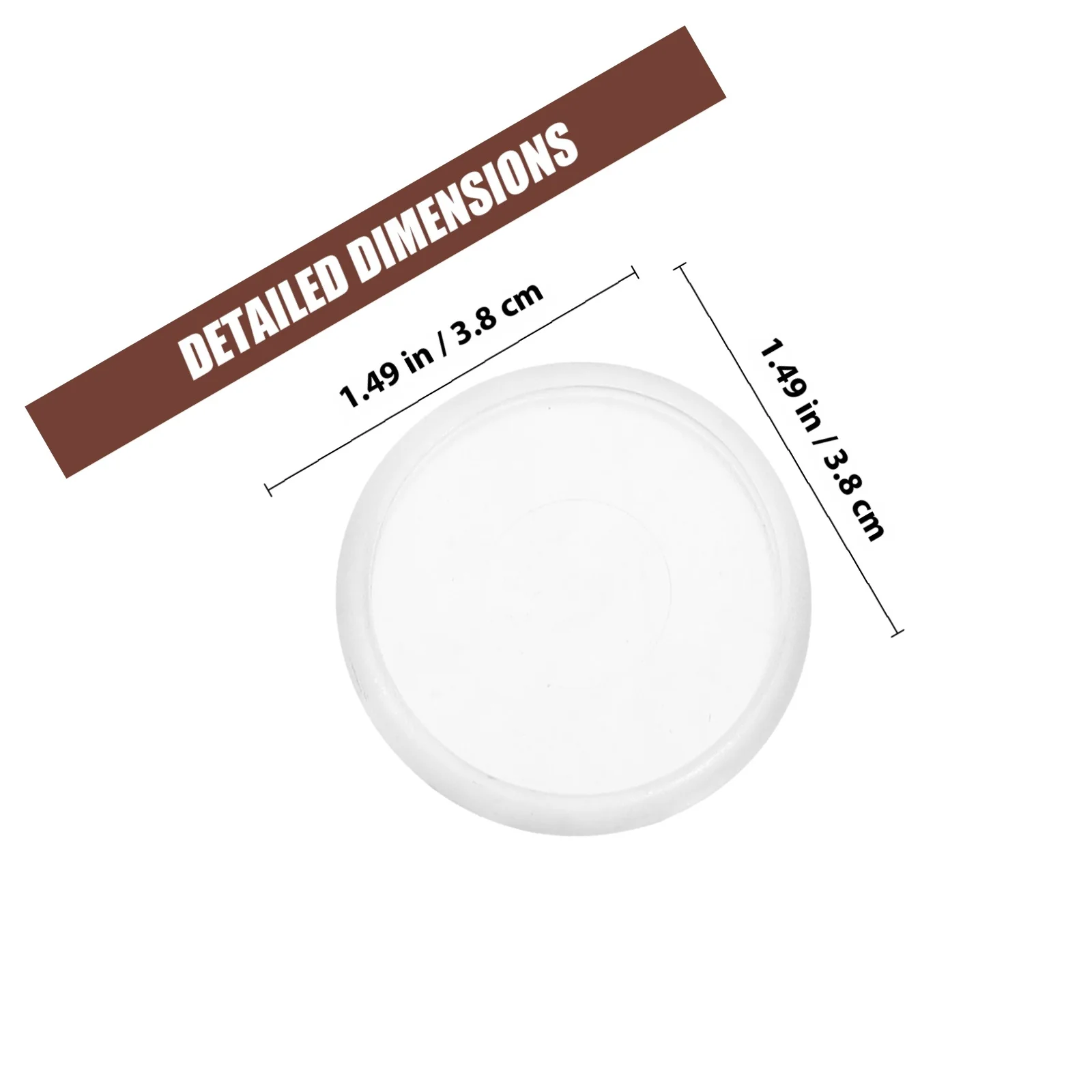 44Pcs Plastic Binding Discs Flexible Round Loose Leaf Binder Rings for DIY Stationery Planner Notebook Expansion System