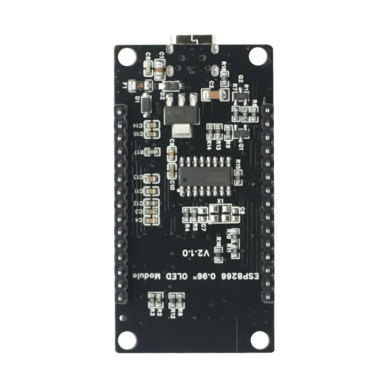 Płyta rozwojowa NodeMCU ESP8266 V3 z wyświetlaczem 0.96 Cal OLED CH340 ESP-12F moduł WiFi TYPE-C dla Arduino/Micropython NEW