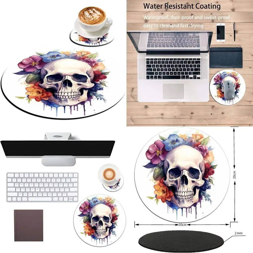 

Adorable Watercolor Graffiti Mouse Pad for Gaming and Office Use
