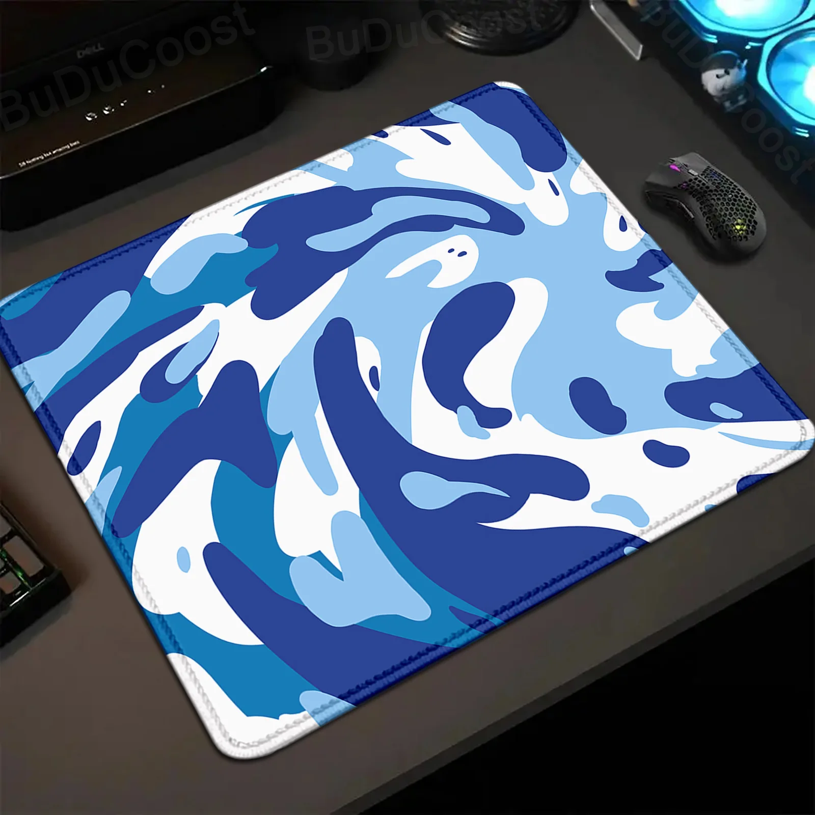 Strata Liquid Small Size Mouse Pad Computer Laptop Anime Keyboard Deskmat 25x29cm Portable Office Mice Pad Anti Slip Rubber Rugs