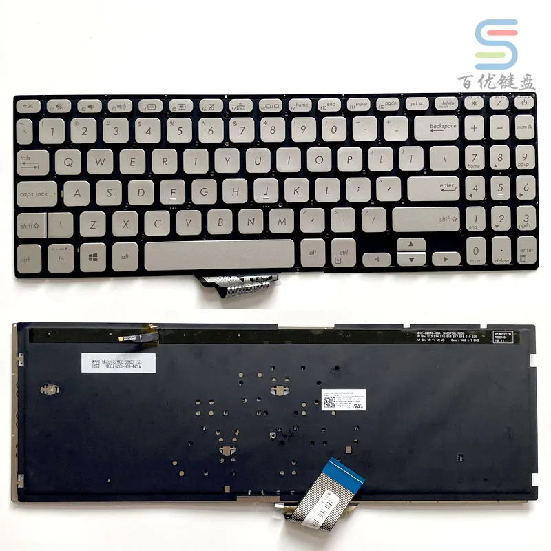 

For ASUS S15 S530UA S5300F S5300U X530M K530FA Y5100UB Notebook Keyboard