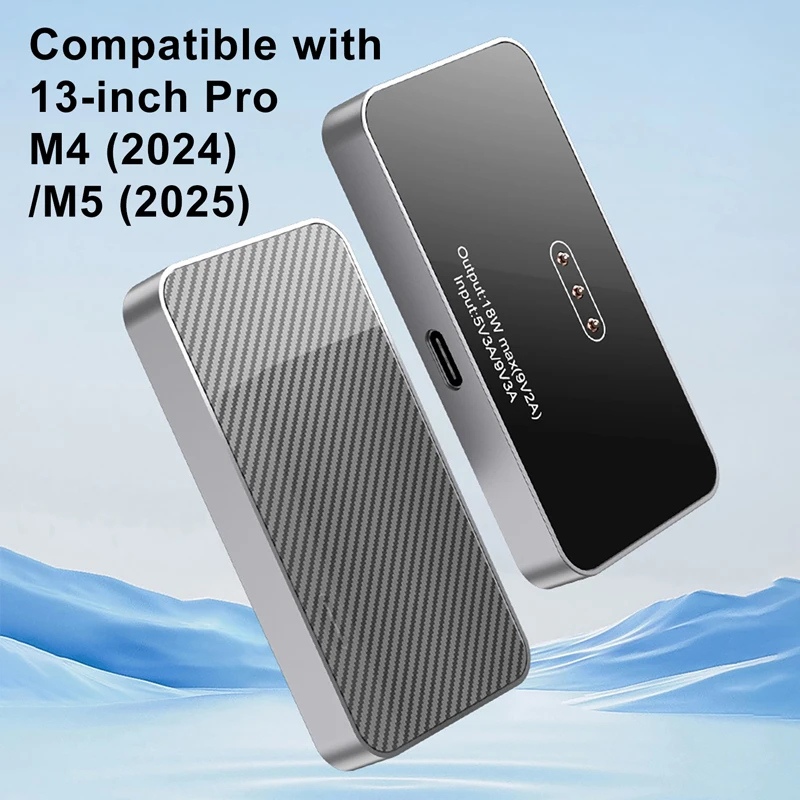 18W Fast Charging Smart Connector Charger Aluminum Alloy Magnetic Wireless Chargers Module for iPad Pro 13
