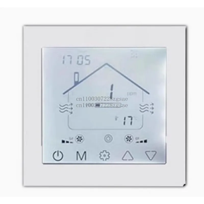 Fresh air system LCD switch WIFI control panel PM2.5 VOC concentration detection temperature display