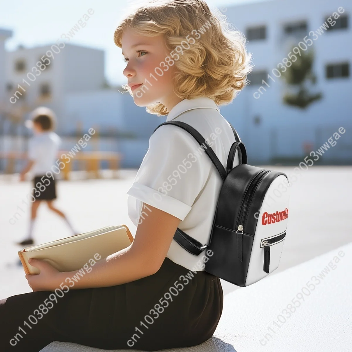 Gabby's Dollhouse Backpack Purse Womens Schoolbag Custom Double Shoulder Bags High Quality Mini Daypack Leather Travel Bag Gift