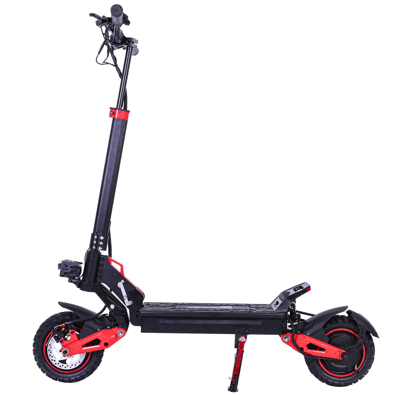 FREEBOY J15Max: opvouwbare elektrische scooter voor volwassenen, 48V 18Ah lithiumbatterij, 10 inch banden voor alle soorten terrein, ideaal voor dagelijks gebruik en geschikt voor off-road gebruik.