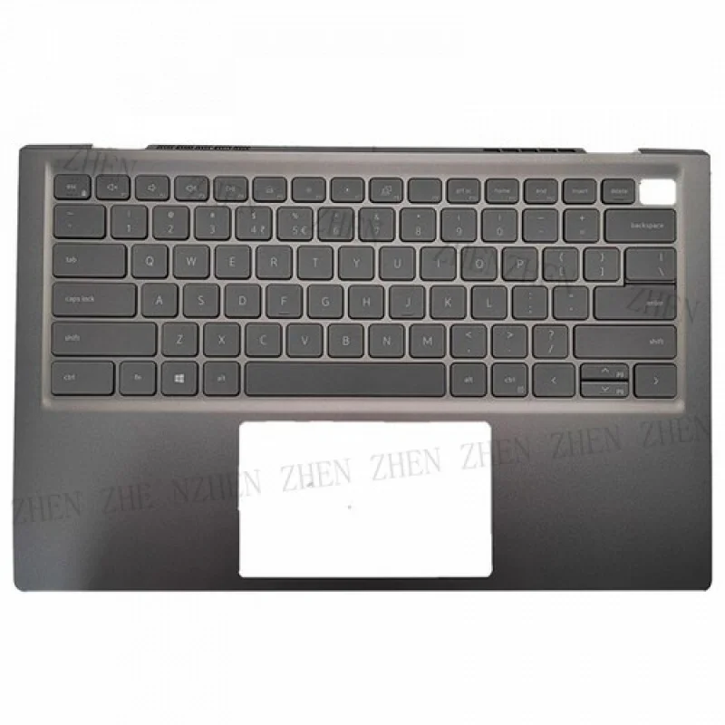 Y For DELL Insprion 14 5410 5415 Laptop Backlit Keyboard Palmrest Upper Case Gray