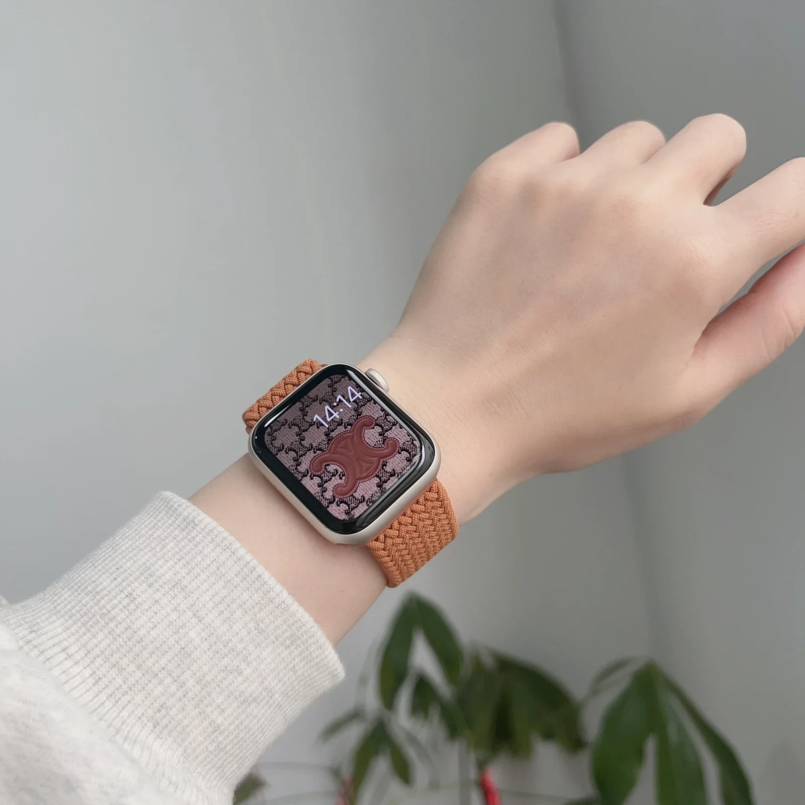 

Nice elastic nylon women Series 10/9/8/7/6/5/4/3 38mm 40mm 41mm For Apple Watch band 42mm 44mm. 45mm 46mm 49mm for iwatch Strap