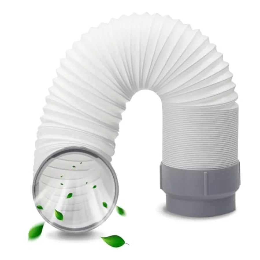 

TL1854 Выхлопной шланг диаметром 5 дюймов для портативного кондиционера Delonghi — замена для моделей Delonghi PACA140E, PACC100EL, PACC100, PACA110