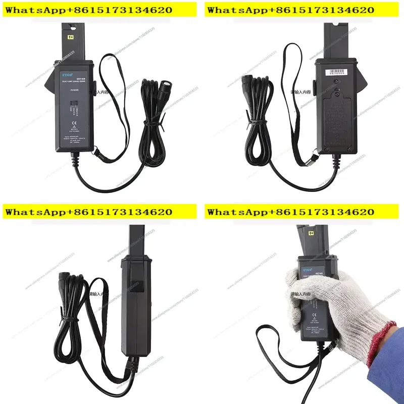 Enhance your electrical testing capabilities with this high precision AC and DC clamp leakage current sensor probe. Designed