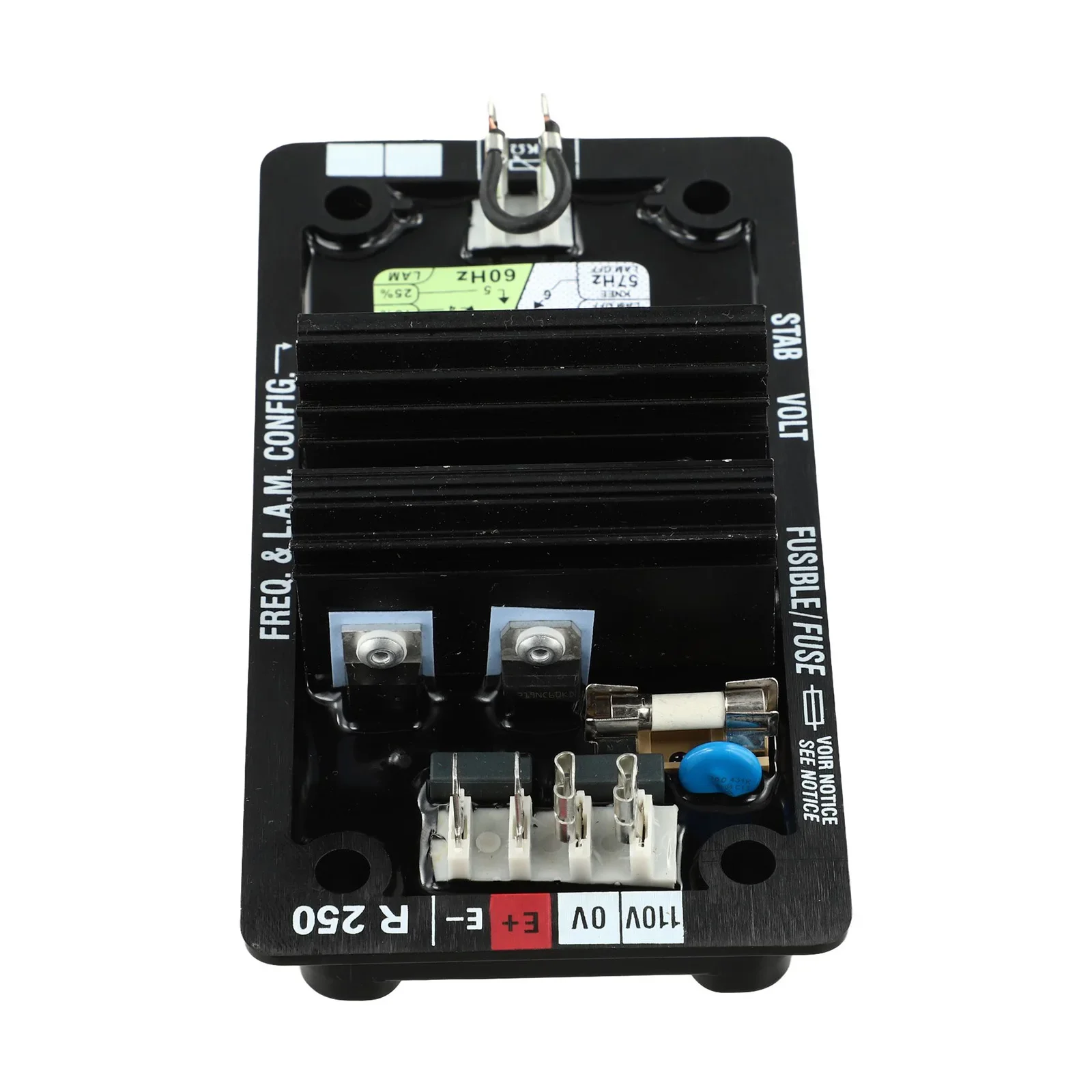 

Регулятор напряжения AVR R250 для генераторов: Простое настройование, транзисторное управление, регулировка мощности для параллельного возбуждения