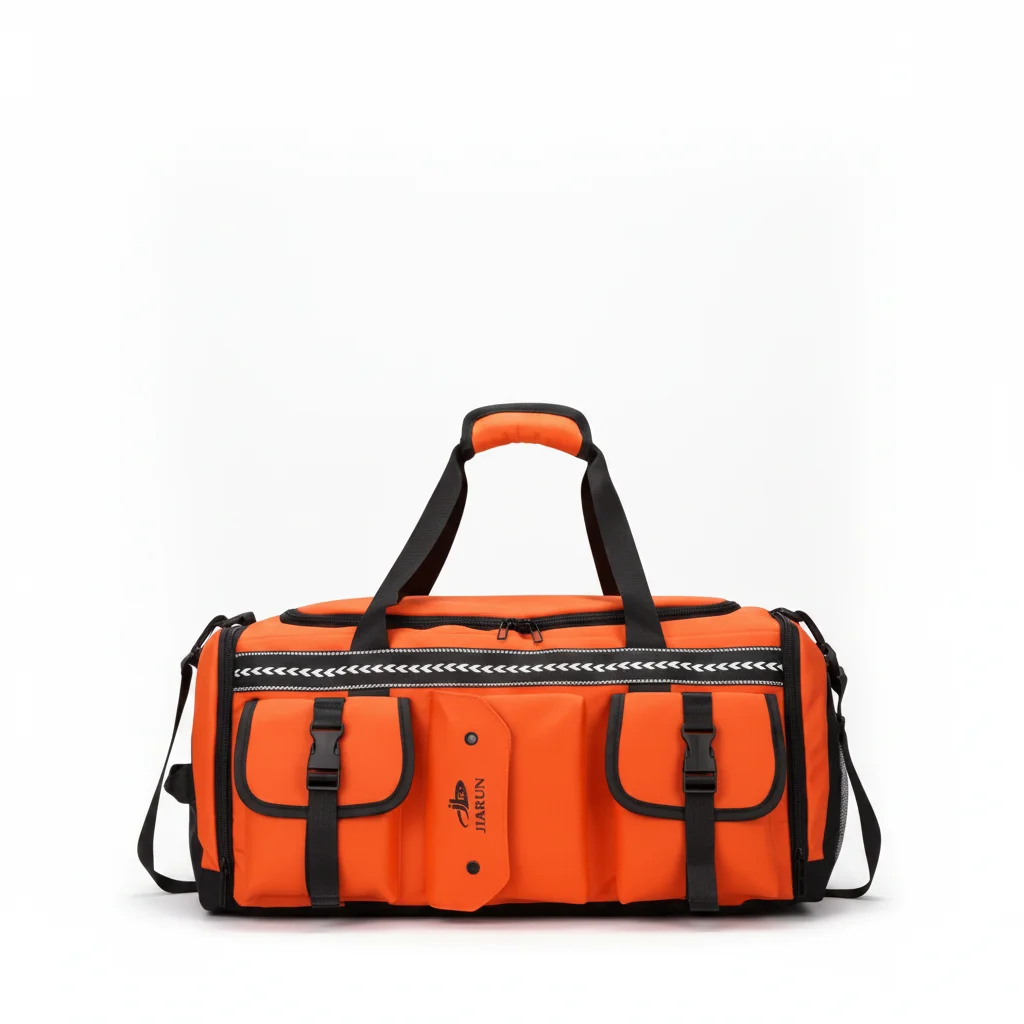 Spacious Travel Tote Bag with Wet Dry Compartment for Gym Swimming and Short Business Trip