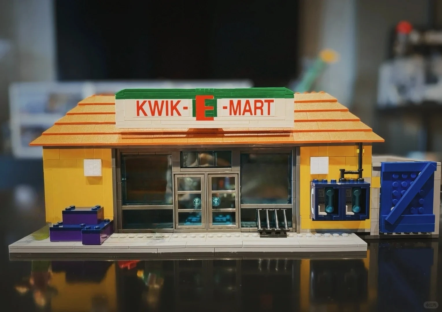 애니메이션 슈퍼마켓 71016 빌딩 블록 세트, 레고 호환, 크리스마스 선물에 적합, 2179개