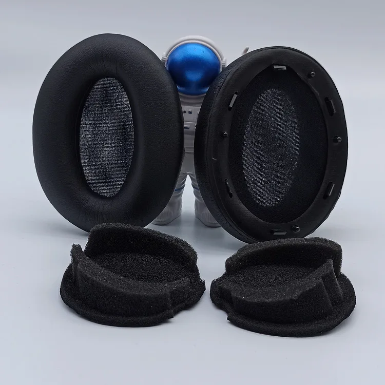Ohr Pads für Sony WH-1000XM2 WH-1000xm3 WH-1000XM4 Kopfhörer Hohe Qualität Schaum Ohr Pads Kissen Mit Schnalle Baumwolle Pad 2,16 – Detail 2