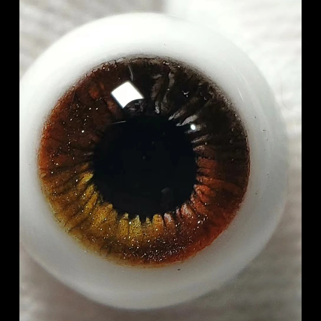 Harz Augen Puppe Augapfel Blau Bunte Augen Puppe Zubehör Für 1/6 1/8 1/3 BJD Puppe DIY Handgemachte Augapfel 12mm/14mm/16mm/18mm – Detail 4