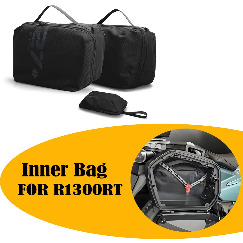 NEW Motorcycle Accessories Side Luggage Bags For BMW R 1300 RT Black Topcase Next Inner Bag R1300RT R 1300RT R1300 RT 2025