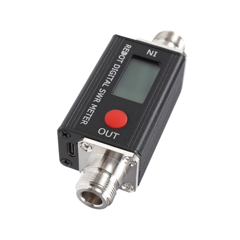 شاشة LCD SWR متر لتحسين هوائيات الراديو الهواة وتشخيصات ثنائي الفينيل متعدد الكلور