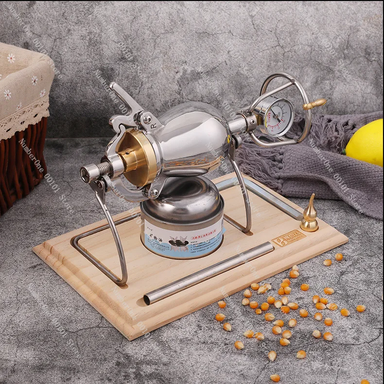 Household Mini Popcorn Machine Grain Amplifier 304 Stainless Steel