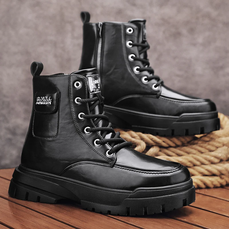 

Уличная походная обувь, мужские тактические ботинки с ремнями для боевой подготовки, водонепроницаемые ремни, дышащие многофункциональные мотоциклетные ботинки