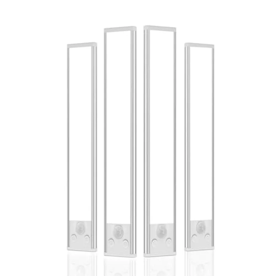 

Under Cabinet Lighting LED Magnetic Motion Activated Under Cabinet Lights Rechargeable Closet Lights 2800mAh Battery Operated W