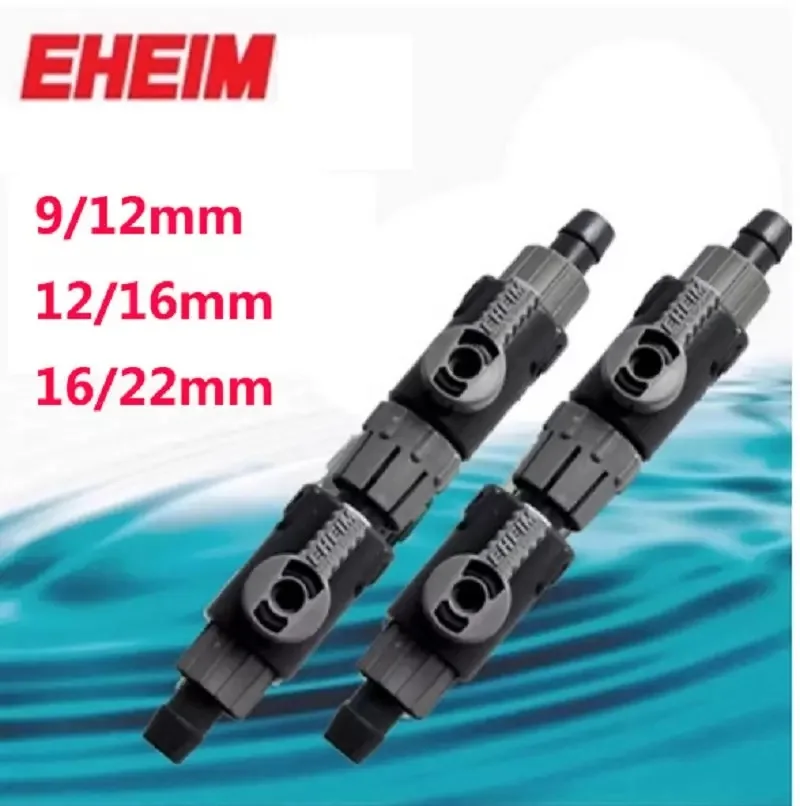 EHEIM DOUBLE TAP with Quick Coupling, Aquarium Filter Release Coupling, Llave Coupling, 9/12mm(S) 12/16mm(M) 16/22mm(L)