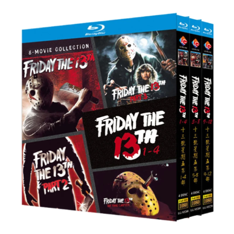 

Пятница 13-я часть 1-12 (2025) Blu-ray Disc