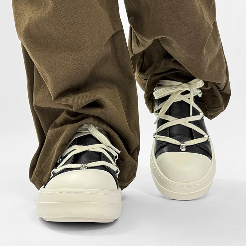 

Высококачественная трендовая спортивная повседневная обувь, мужские дизайнерские кроссовки, молодежные черные уличные рабочие туфли с круглым носком, мужские туфли на плоской подошве