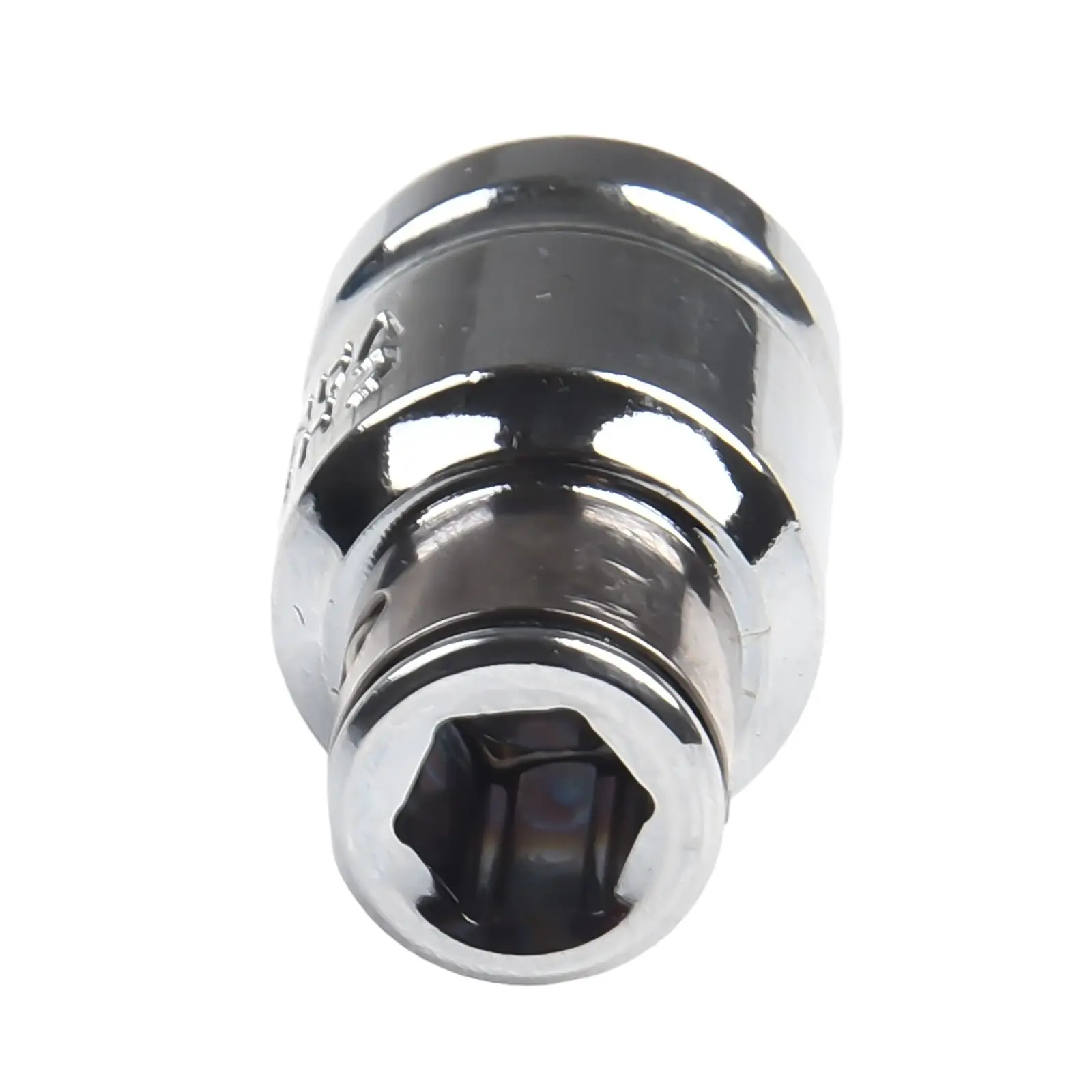 Practical Socket Adapter Electric Drill Screwdriver Bit Silver Socket Wrench To 1/4 Hex Self-Locking Device  Practical