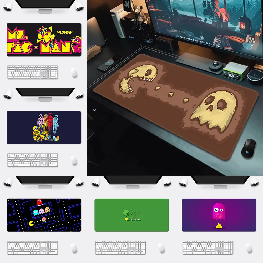 

Pac-ManS Mousepad HD Printing Computer Gamers Locking Edge Non-slip Mouse Pad XXL90x40cm Keyboard PC Desk Pad