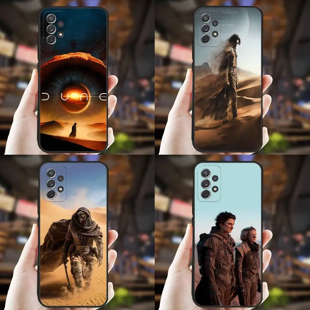 

M-Movie D-Dune Phone Case For Samsung S25,S24,S21,S22,S23,S30,Ultra,S20,Plus,Fe,Lite,Note,10,9,5G Black Cover