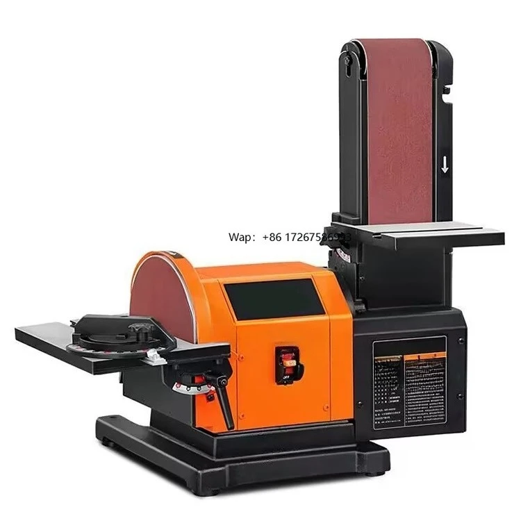 900 واط حزام تلميع المعادن القرص ساندر النجارة الجدول ساندر 220 فولت الصناعية المهنية قابل للتعديل سطح المكتب ساندر #1