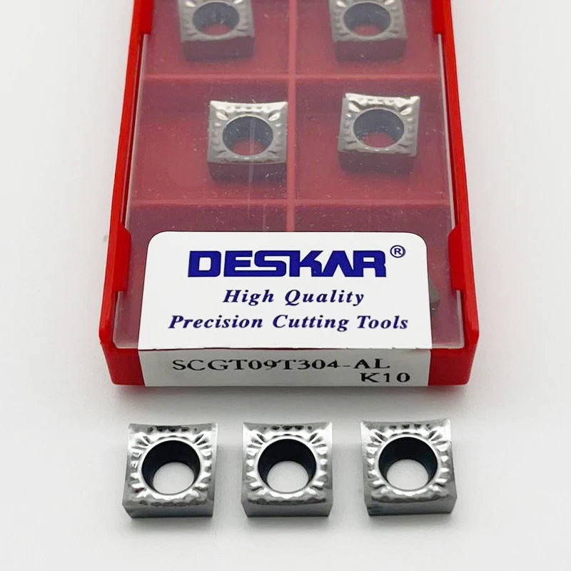 

SCGT09T302 Твердосплавные вставки SCGT09T304 SCGT09T308 AL K10 SCGT Внутренние токарные инструменты для алюминия Токарный станок с ЧПУ